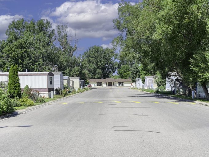 street view of homes in Collins Aire