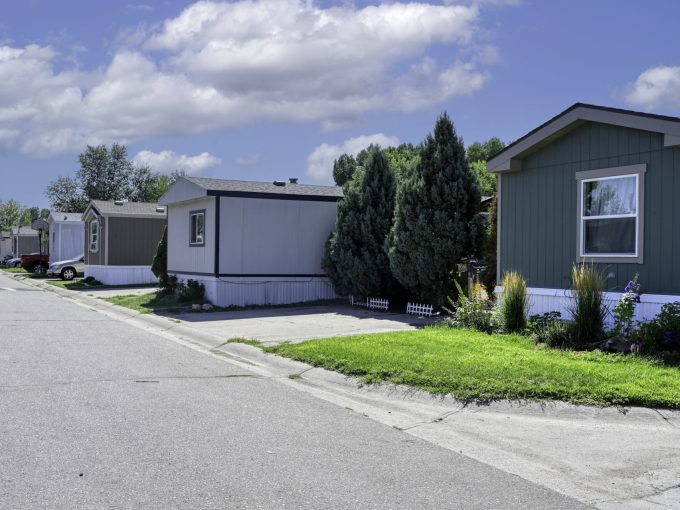 street view of homes in Collins Aire